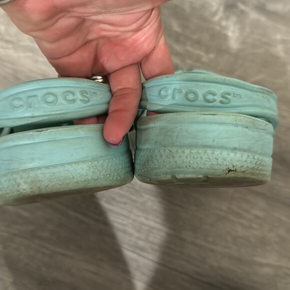 CROCS Aqua Classic Clogs Women Size 9 - Picture 6 of 8